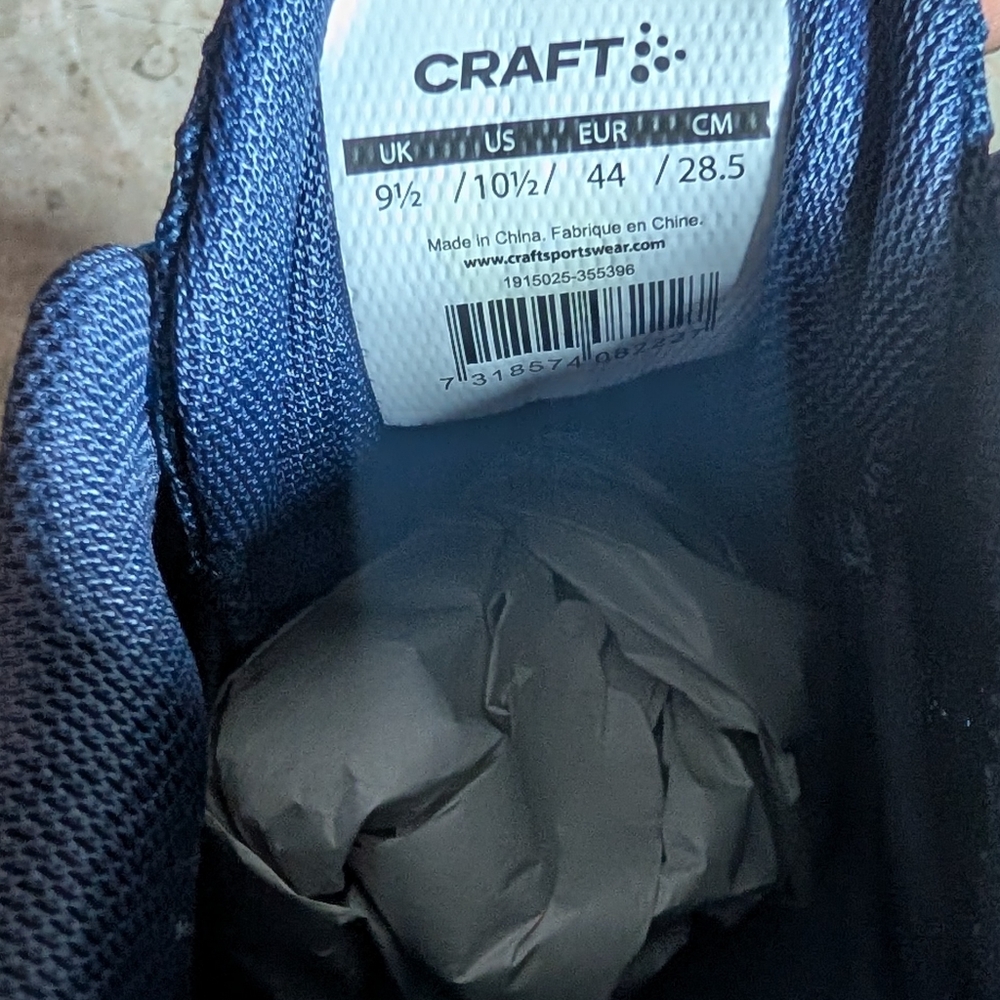 Craft Pacer Xplor Cushioned Running Shoes  Challenger Teamwear Men Size 10.5 - Picture 9 of 14